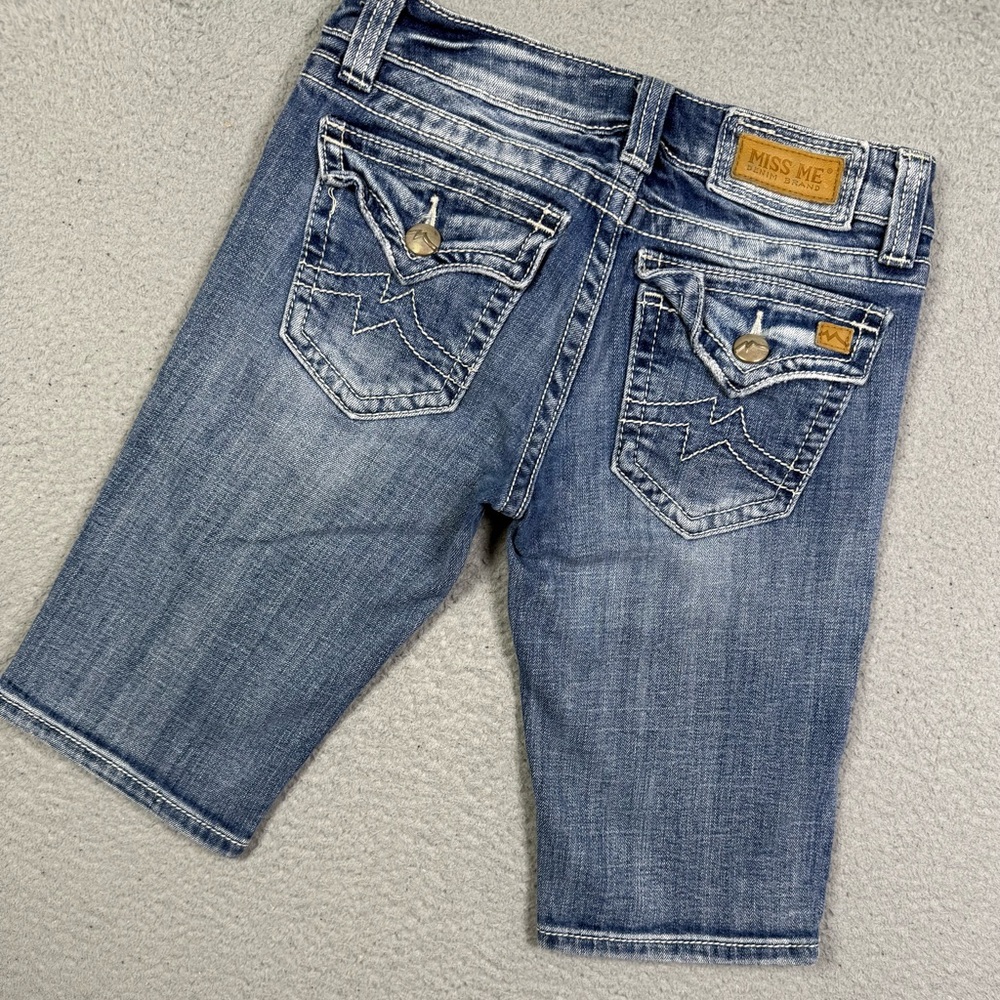 Miss Me Irene Bermuda‎ denim shorts